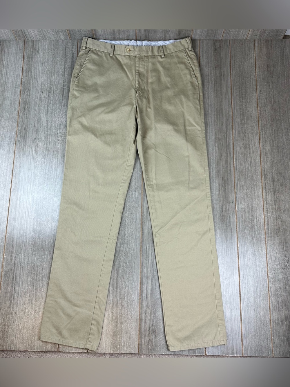 Peter Millar Chino pants 36x36 100% Pima Cotton Beige Khaki